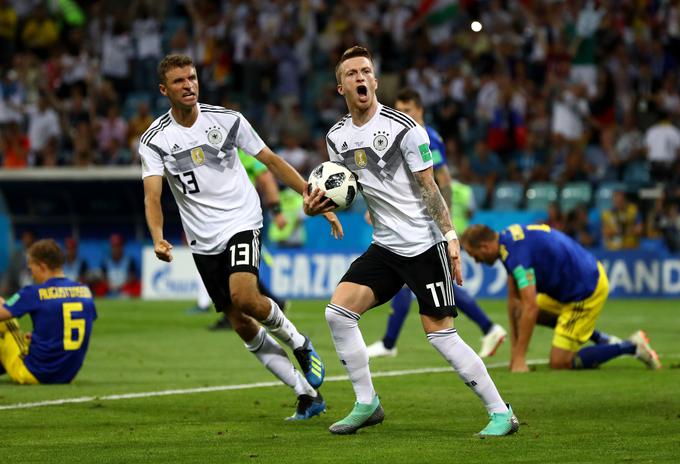 Nemci imajo vse v svojih rokah. Zmaga z 2:0 ali več bi jih zagotovo popeljala v izločilne boje. | Foto: Getty Images