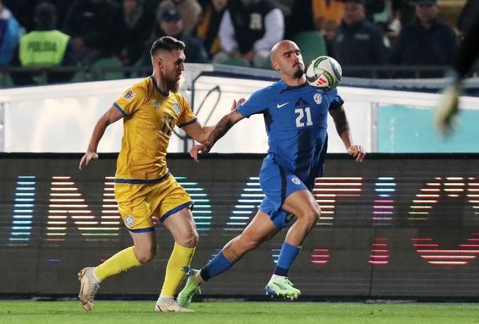 Slovenija je v Kazahstanu zmagala z 1:0. | Foto: Reuters