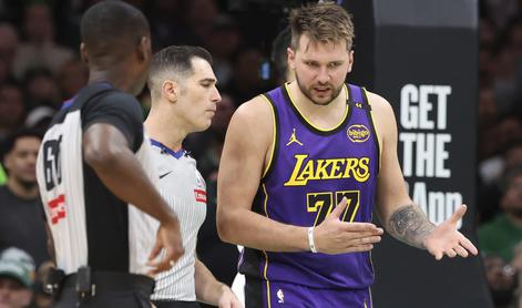 Konec velikega niza za Luko Dončića in dodatna skrb za LA Lakers