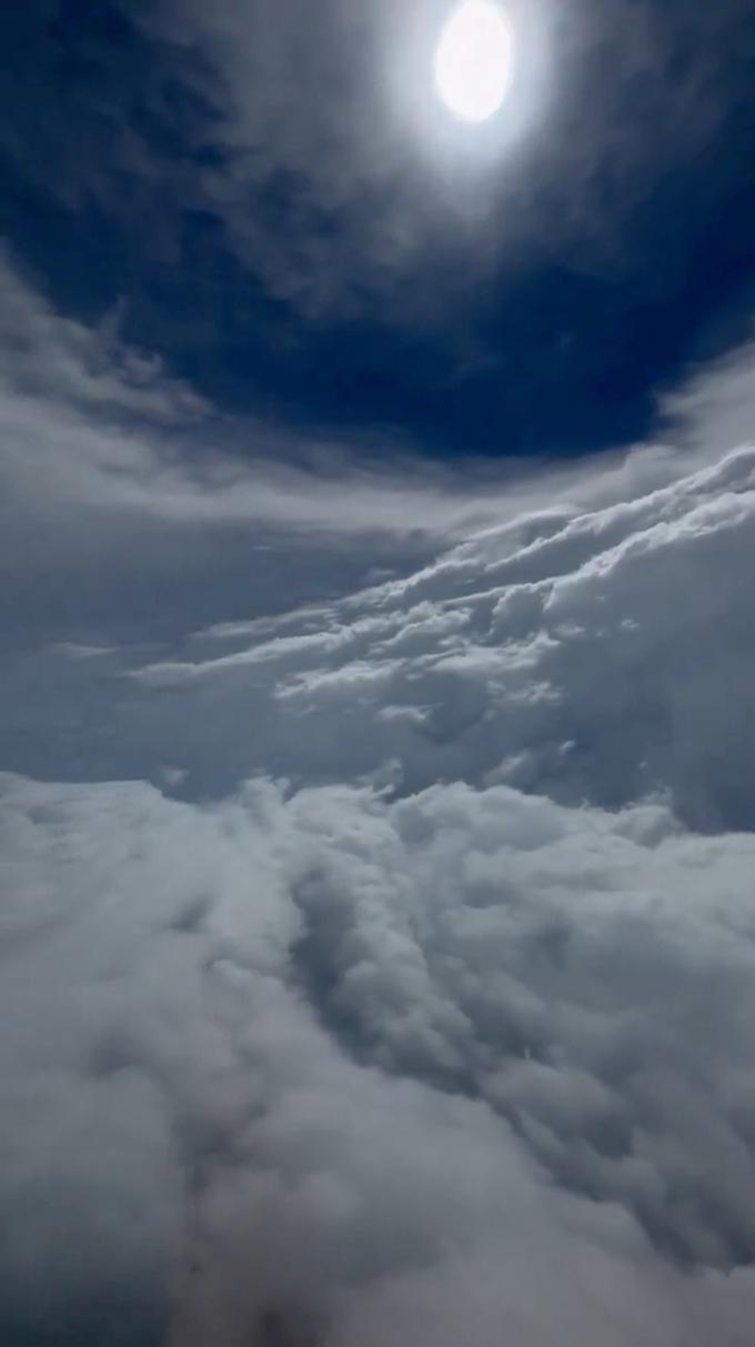 Pogled v oko orkana nad Karibi. | Foto: Reuters