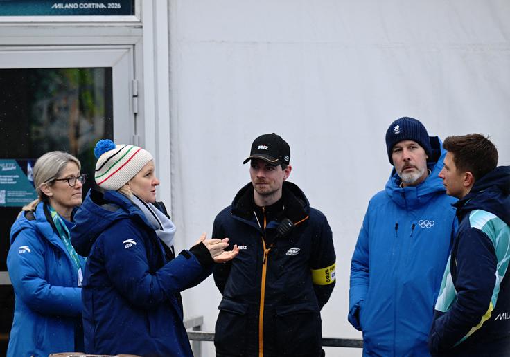 V pogovoru s predsednico MOK Kirsty Coventry. | Foto: Reuters