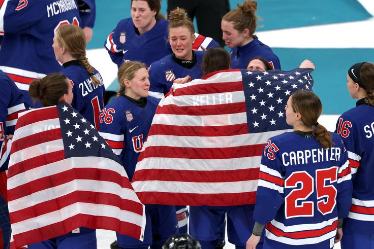 Američanke so prišle do svojega tretjega olimpijskega naslova. | Foto: Reuters