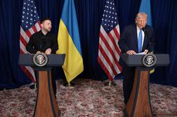Trump po pogovoru z Zelenskim: Poklical bom Putina