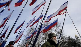 Na Krimu proslavljajo prvo obletnico referenduma, EU ga še naprej zavrača