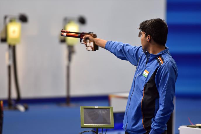 Chaudhary Saurabh | Indijski strelec Chaudhary Saurabh je zmagovalec današnjega finala svetovnega pokala v Kairu v disciplini zračna pištola 10 metrov. | Foto Guliverimage