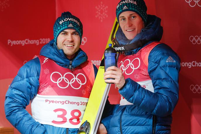 Peter Prevc in Jernej Damjan | Foto Stanko Gruden, STA