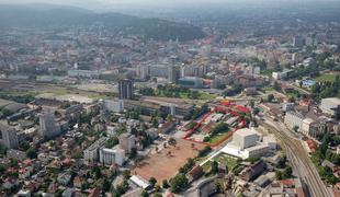 Na prodaj zemljišče v središču Ljubljane, kjer je predvidenih 330 stanovanj