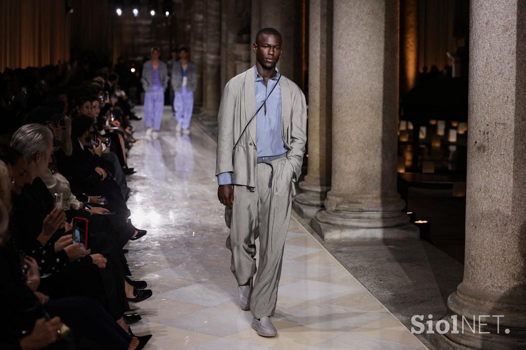 Giorgio Armani: Pantelleria, Milano