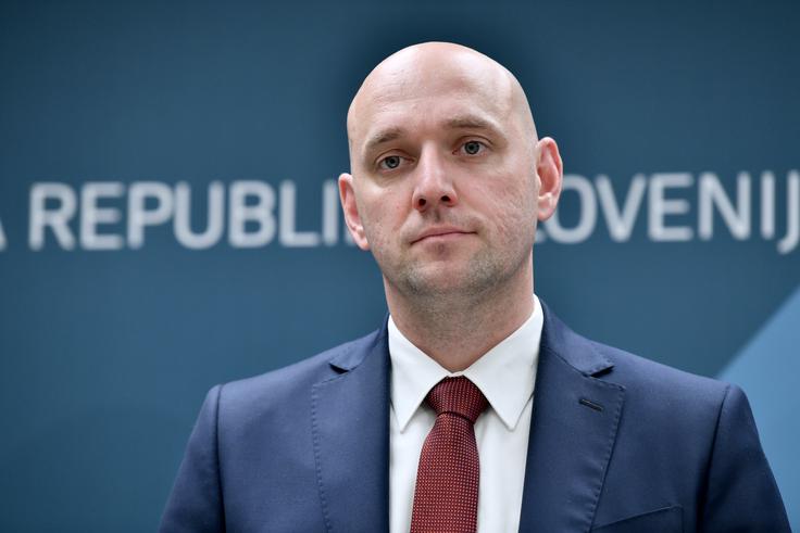 Simon Zajc, minister za okolje. | Foto: STA ,