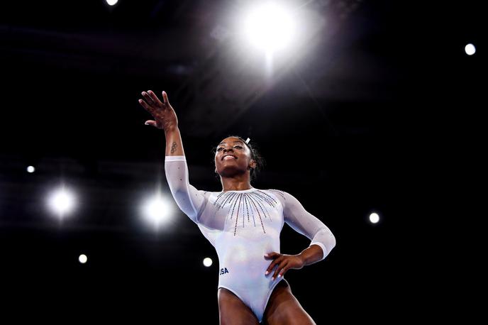 Simone Biles | Simone Biles se po 18 mesecih vrača na tekmovanja. | Foto Getty Images