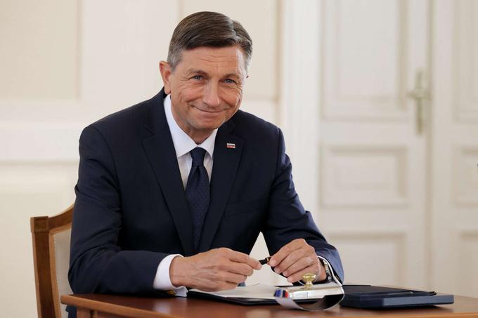 Plača predsednika Republike Slovenije Boruta Pahorja je januarja znašala 5.419,54 avra bruto. Pahor, ki mu letos poteče drugi mandat in ne more ponovno kandidirati, ne bo upravičen do posebnega dodatka, kot ga dobiva nekdanji predsednik države Milan Kučan. | Foto: STA ,