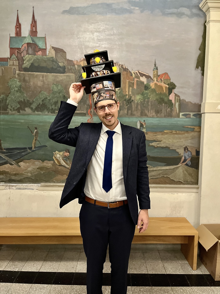 Pavlič ob zaključku doktorata na ETH v Švici. | Foto: Osebni arhiv