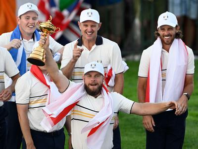 Evropski golfisti ubranili naslov v Ryderjevem pokalu