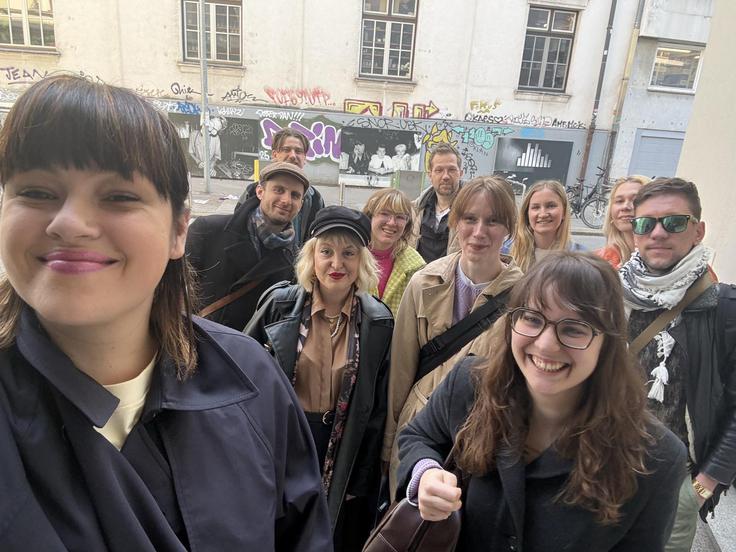 Ekipa pred odhodom na konferenco | Foto: Inštitut 8. marec/Facebook