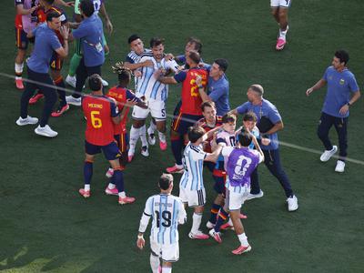 Incident po koncu finala, Vinčić izključil še enega Argentinca