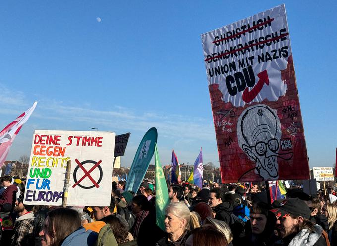 München, protesti, proti skrajni desnici | Foto: Reuters