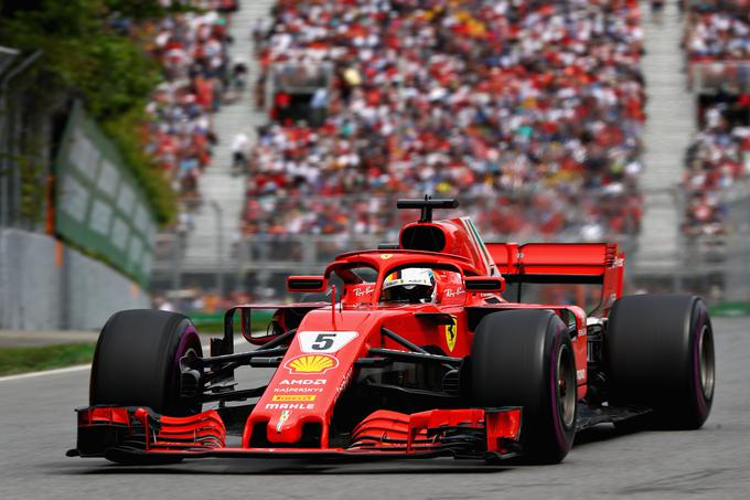 Sebastian Vettel bo zaradi kazni VN Avstrije začel s šestega štartnega mesta. | Foto: Guliverimage/Getty Images