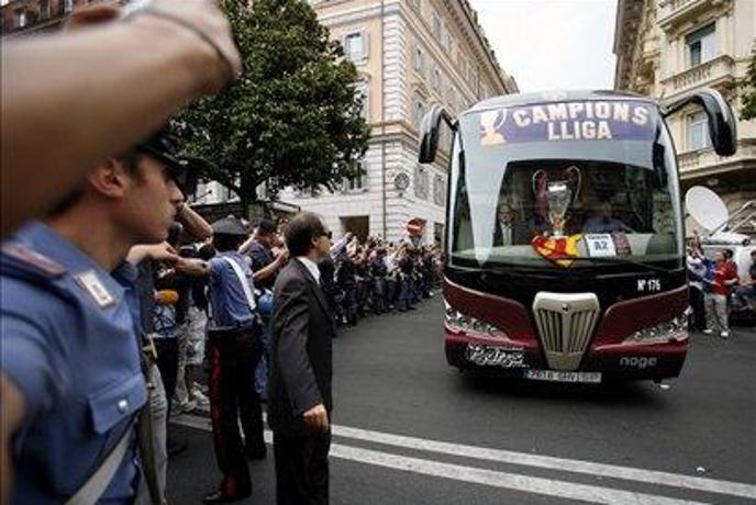 Barcelona pričakala junake