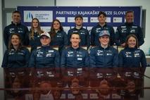 Slovenska kajakaška reprezentanca za EP v Parizu