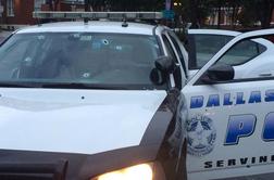 Napad na policijsko postajo v Dallasu (video)
