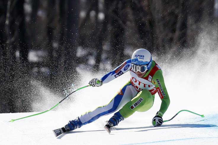 Na šestem superveleslalomu sezone še tretjič na stopničkah | Foto: Getty Images