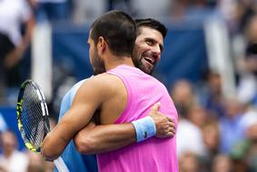 V finalu OP ZDA Jannik Sinner in Carlos Alcaraz