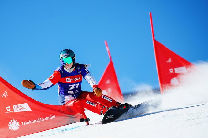 Na sredini tekmi na Rogli je osvojila 18. mesto, tik za slovensko predstavnico Glorio Kotnik.  | Foto: Guliverimage/Vladimir Fedorenko