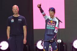 Roglič in Van Aert sta si delila komplimente, Belgijec zaskrbljen