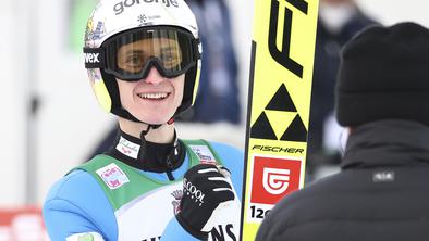 Peter Prevc najboljši Slovenec, Lanišek izgubil stik z deseterico