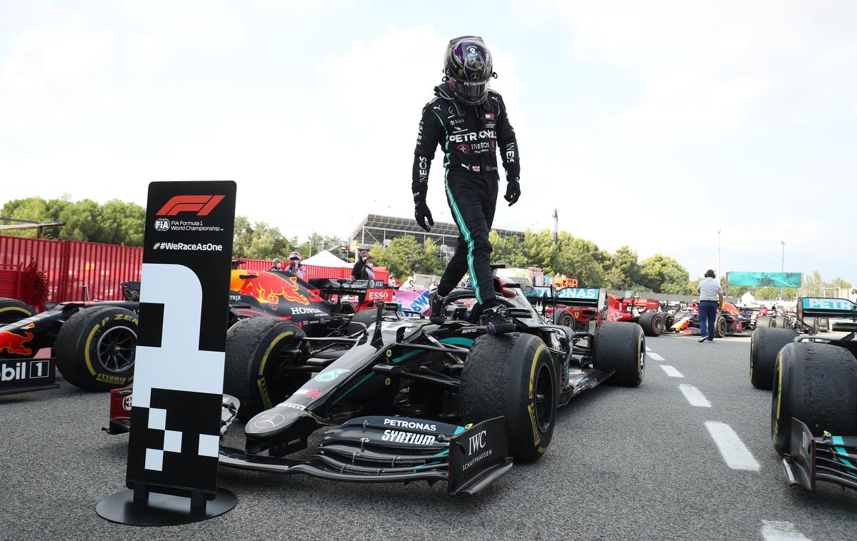 Lewis Hamilton | Lewisu Hamiltonu le še tri zmage manjkajo do izenačitve rekorda Michaela Schumacherja. | Foto Reuters