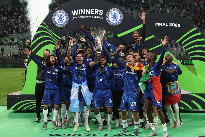 Chelsea konferenčna liga | Chelsea je po preobratu osvojil konferenčno ligo. | Foto Reuters