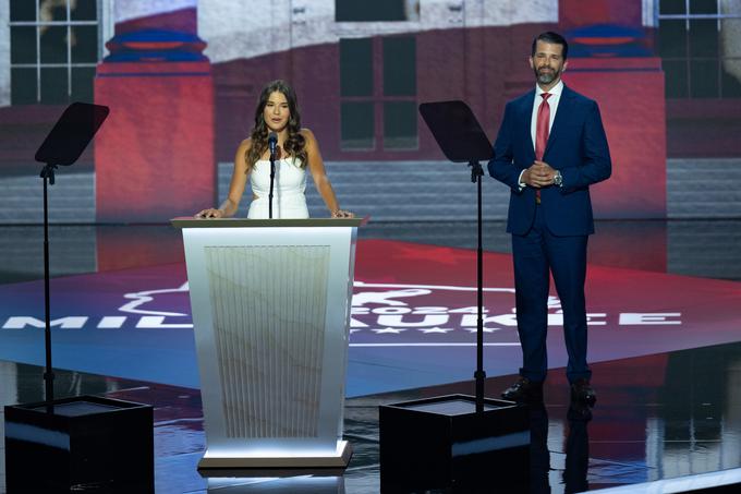 Kai v družbi svojega očeta Donalda Trumpa Jr. | Foto: Guliverimage