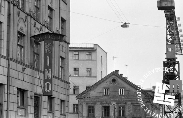 Sloga Kino Sloga, 1975. | Foto: Marjan Ciglič, hrani MNZS