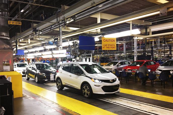 General Motors - električni chevrolet bolt EV | Tudi General Motors je že blizu 200 tisoč izdelanim električnim avtomobilom. | Foto Reuters