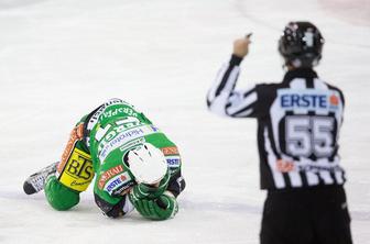 Olimpija se iz Celovca vrača s tretjim zaporednim porazom