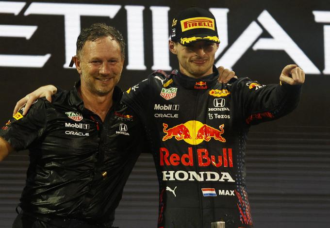 Horner in Verstappen | Foto: Reuters