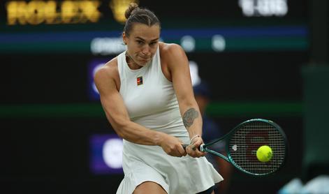 Sabalenka pred največjim izzivom v Wimbledonu