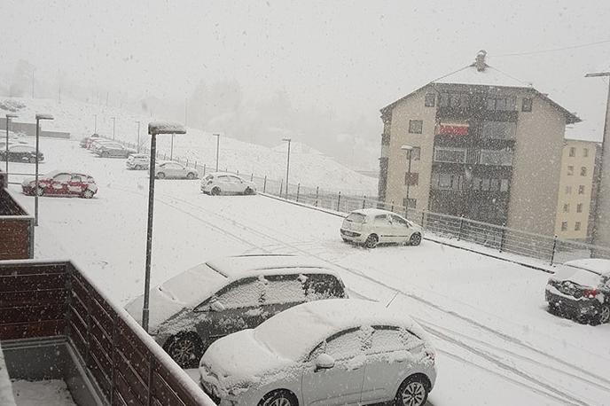 Sneg v Logatcu | Foto Ajda Brlec