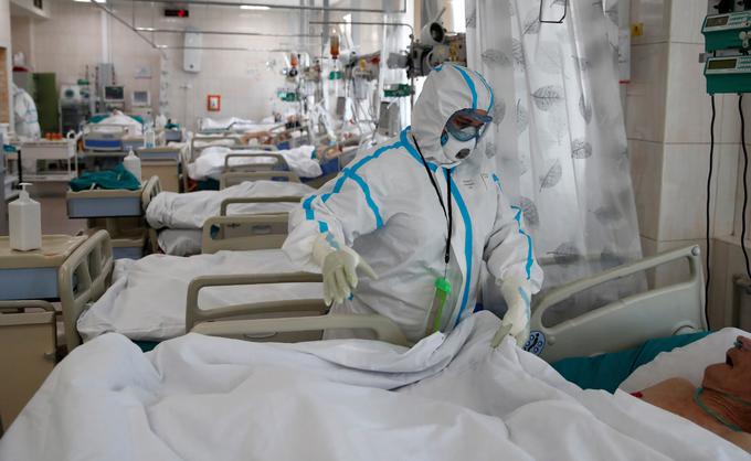V Rusiji so postavili nov rekord dnevno potrjenih okužb z novim koronavirusom. | Foto: Reuters