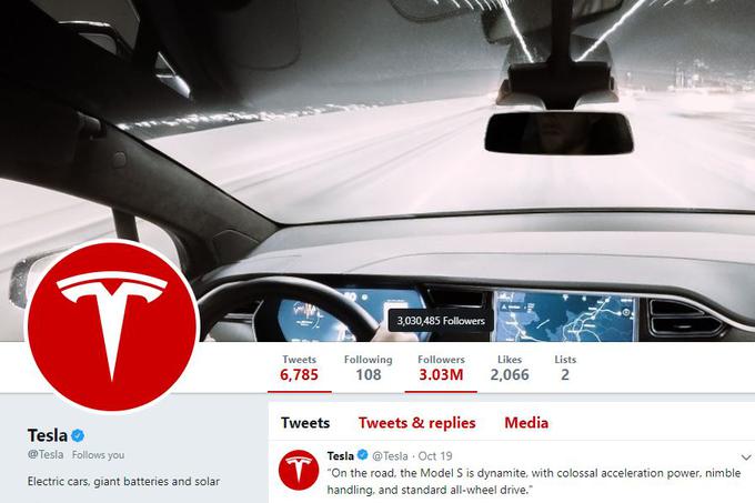 Tesla twitter | Foto: 