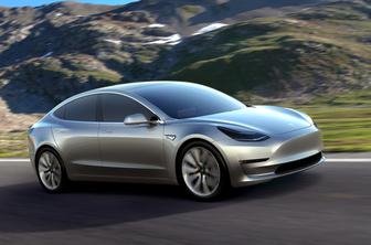 Tesla Motors zagnal serijsko proizvodnjo modela 3