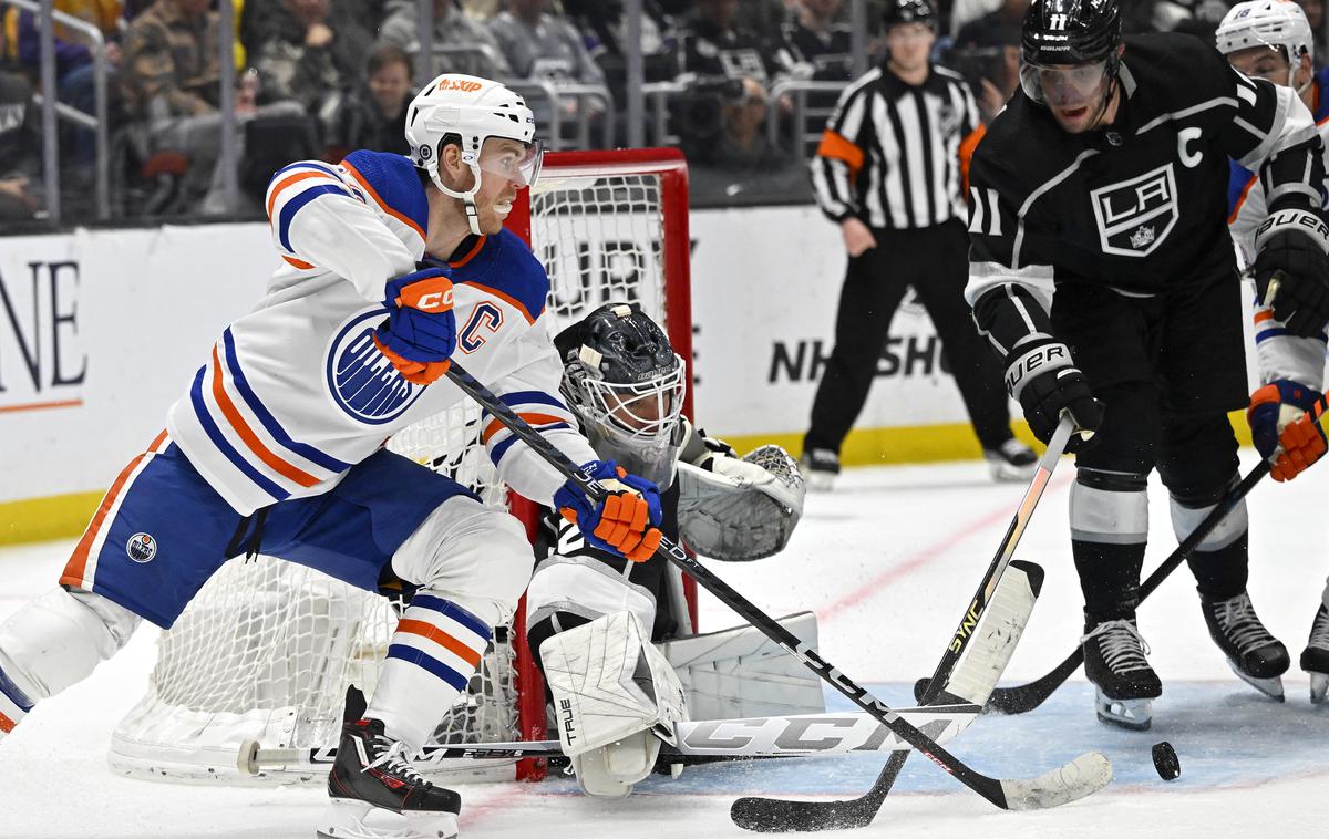 Edmonton Oilers Los Angeles Kings | Anže Kopitar s Kralji začenja končnico. Njihov tekmec bo, tako kot lani, Edmonton. | Foto Guliverimage