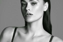 Calvin Klein je model s konfekcijsko številko 38 označil za "močnejši"