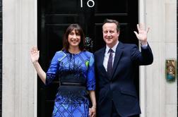 Oblikovalka, ki jo je srednješolska romanca pripeljala na Downing Street