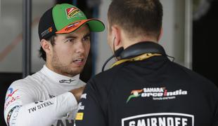 Mehičan Sergio Perez s Force Indio tudi leta 2015