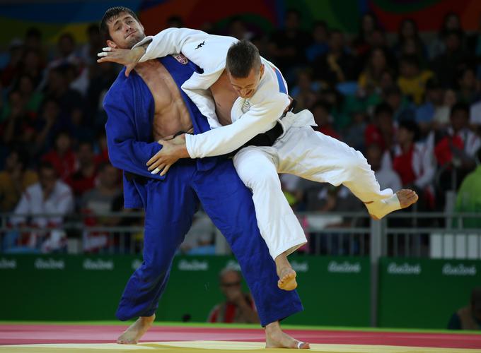 Uvodoma je varovanca Urške Žolnir premagal Aleksander Kukolj iz Srbije, ki je bil tako boljši že na četrtem medsebojnem dvoboju zapored. | Foto: Reuters