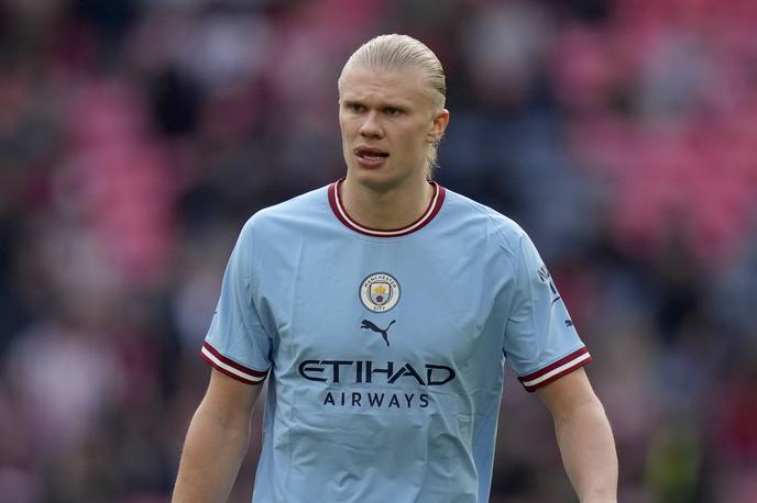 Erling Haaland, Manchester City | Haaland je za City v tej sezoni dosegel že kar 51 zadetkov. | Foto Guliverimage