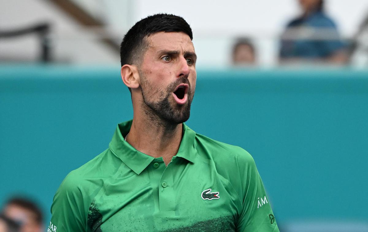Novak Đoković | Novak Đoković se je uvrstil v četrtfinale turnirja v Miamiju. | Foto Guliverimage