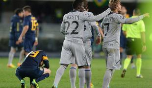 Roma prvič ni zatresla mreže, Juventus novi vodilni