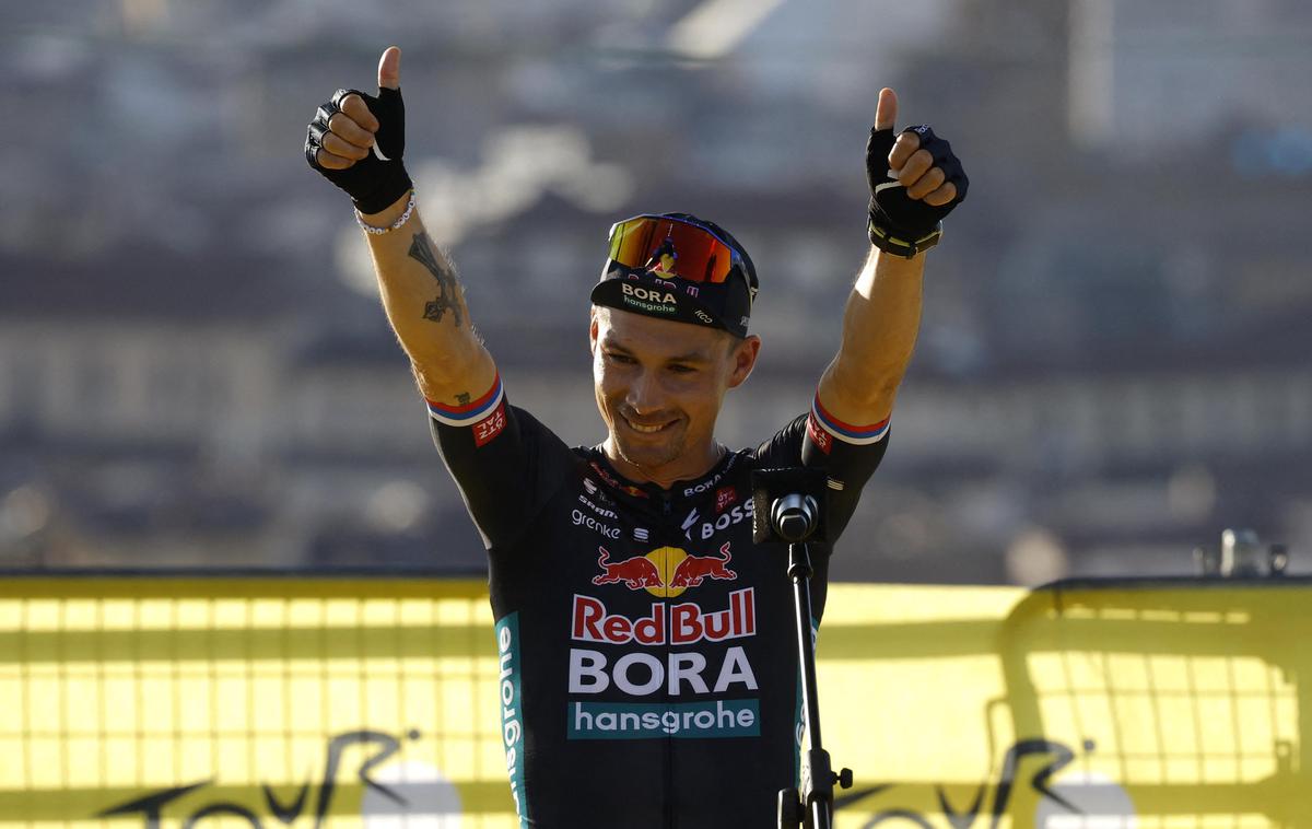 Tour Firence Primož Roglič Red Bull - Bora - Hansgrohe | Foto Reuters